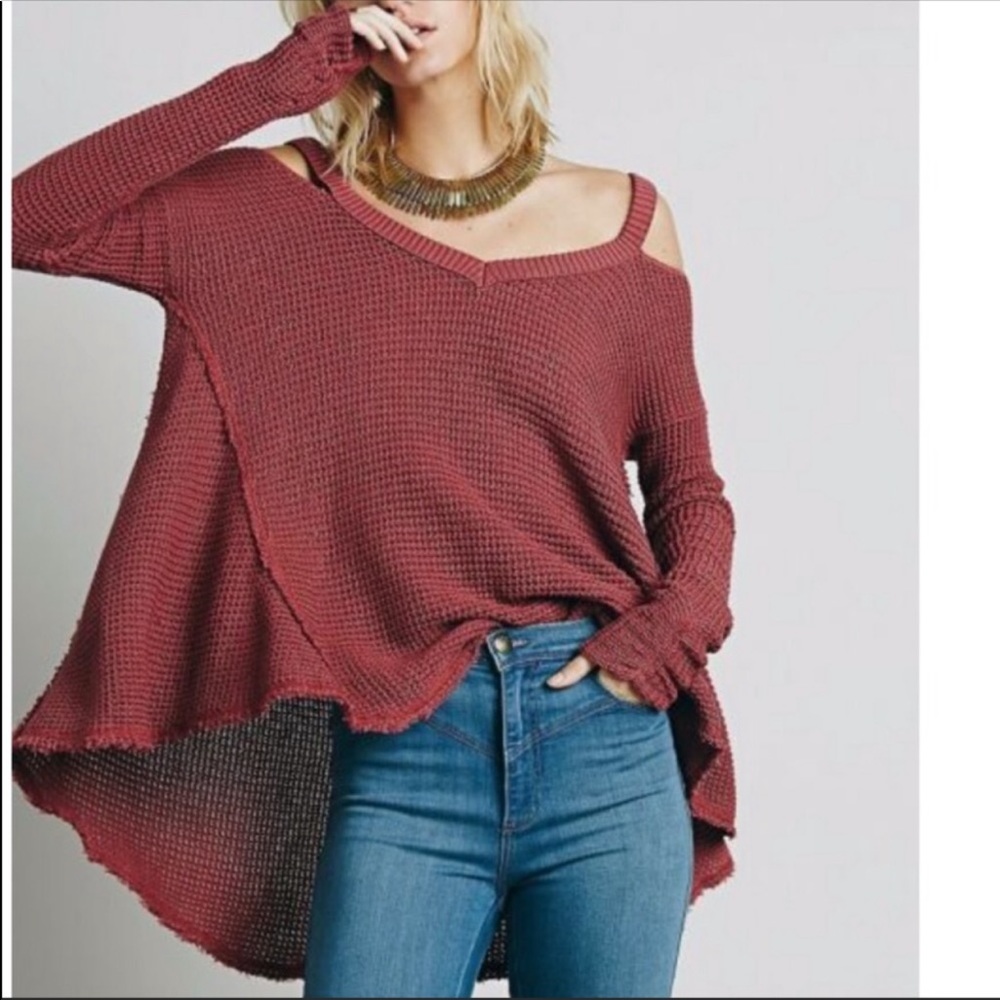 Free People • Moonshine Frayed Sweater